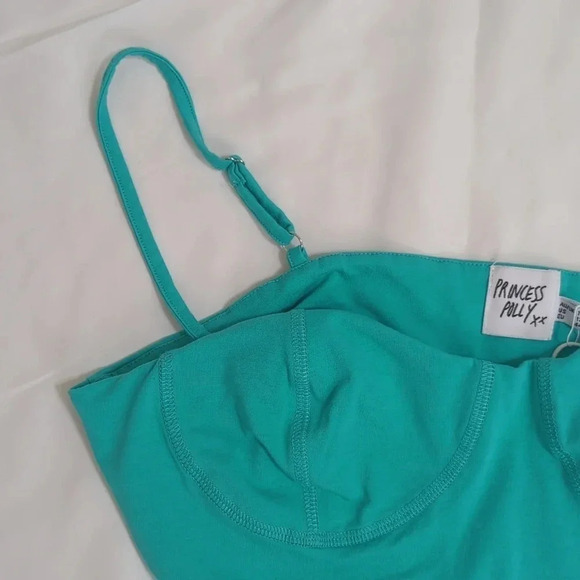 NWT Princess Polly Ashanti Top, Color Teal Size 12 - Picture 6 of 15